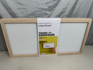 New Message Board with Letters and Numbers