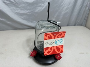 New Mason Jar Hummingbird Feeder
