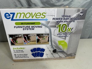 New EZ Moves Furniture Movers with Furniture Lifting Power Bar