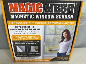 New Magic Mesh Magnetic Window Screen