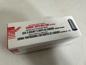 New Milwaukee Carbide Tooth Hole Saw 1 -18