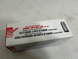 New Milwaukee Carbide Tooth Hole Saw 1