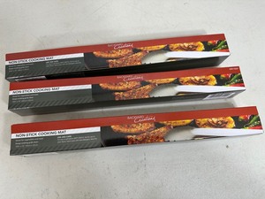 3 New Non-Stick BBQ Grill Sheets  Mats