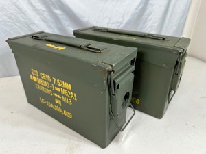 Pair of 30 Cal. US Military Ammo Cans