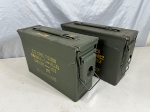 Pair of 30 Cal. US Military Ammo Cans