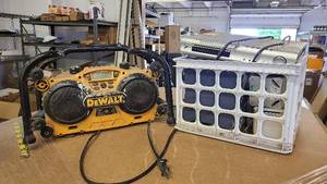 Dewalt Worksite audio equipment
