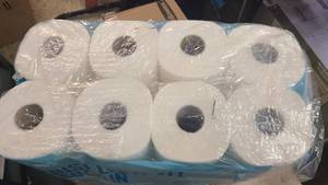 8-pack of Perk paper towels