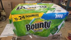 12-pack of Bounty Paper Towels
