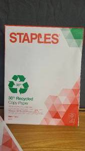 New Copy Paper x2 Staples