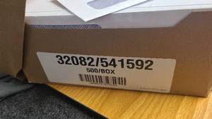 Box of windowed letters NEW