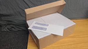 Box of windowed letters NEW