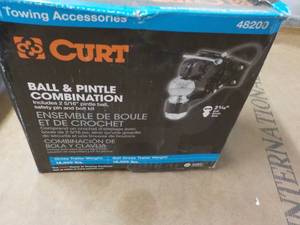 Curt 48200 Ball and Pintle Combinat...