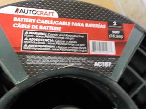 Auto Craft Battery Cable AC187 - 50...