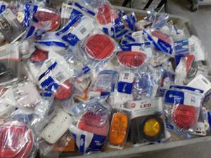 Large Box of Napa Lights and Access...