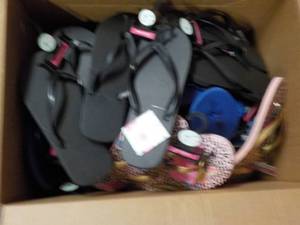 Box of Flipflops Mens and Womens...