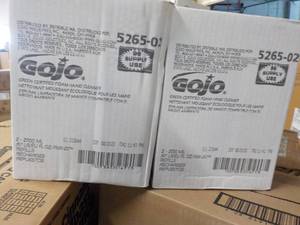 4 - 2 liter GOJO Hand Cleaner...