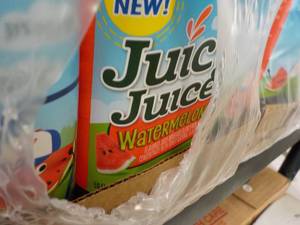 8 - 58 oz Bottles Juicy Juice Water...