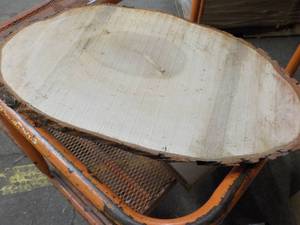 Oval Piece of Wood 24 x 13...