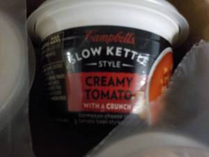 12 Creamy Tomato Soup with a Crunch...