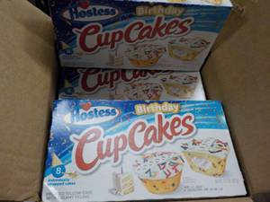 6 Boxes Hostess Birthday Cupcakes 8...