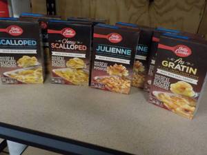 8 Boxes Betty Crocker Potatoes Meal...