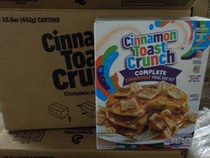 8 - 15 oz Boxes Cinnamon Toast Crun...