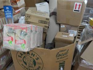 Pallet of Food, Overstock and uncla...