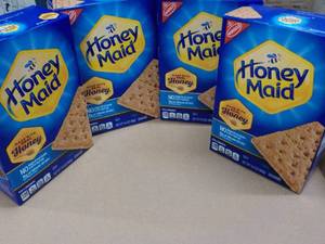 4 Boxes Honey Maid Graham Crackers ...