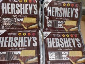 4 pkgs Hersheys Full Size Candy Ba...