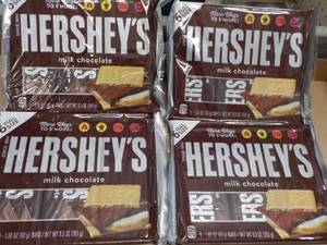 4 pkgs Hersheys Full Size Candy Ba...