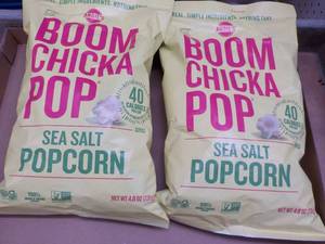 2 Boom Chick A Pop Sea Salt Popcorn...