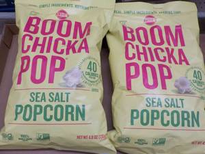 2 Boom Chick A Pop Sea Salt Popcorn...