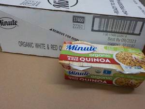 8 - 8 oz Minute Organic White and R...