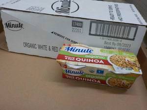 8 - 8 oz Minute Organic White and R...