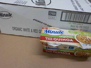 8 - 8 oz Minute Organic White and R...