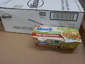8 - 8 oz Minute Organic White and R...