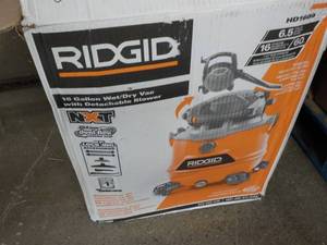 Ridgid 16 Gallon WetDry Vac...
