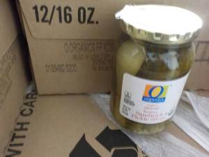 12 Jars Kosher Organic Sandwich Pic...