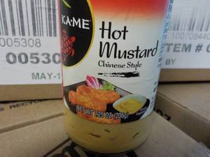 12 KAME Hot Mustard - 7.25 oz jars...
