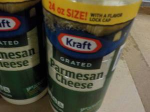 3 - 24 oz Kraft Grated Parmesan Che...