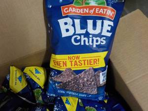 Case of 10 Garden of Eatin Blue Ch...