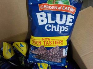 Case of 10 Garden of Eatin Blue Ch...