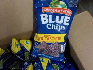 Case of 10 Garden of Eatin Blue Ch...