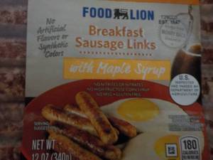 12 Frozen pkgs Food Lion Breakfast ...