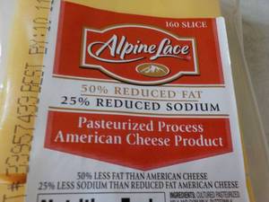 5 lb Alpine Lace American Cheese Sl...