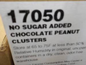6 Bags No Sugar Added Chocolate Pea...