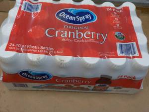 24 pack Ocean Spray Cranberry Juice...