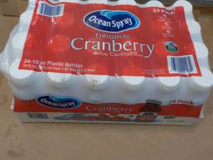24 pack Ocean Spray Cranberry Juice...