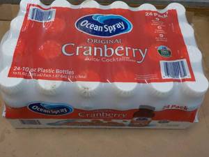 24 pack Ocean Spray Cranberry Juice...