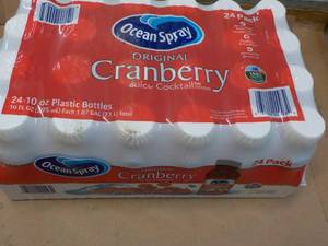 24 pack Ocean Spray Cranberry Juice...